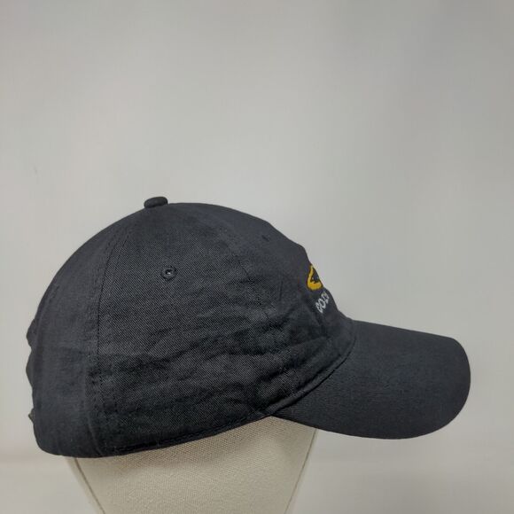 Cozumel Mexico Shark Slideback Hat Black One Size Embroidered 6 Panel - Picture 4 of 8